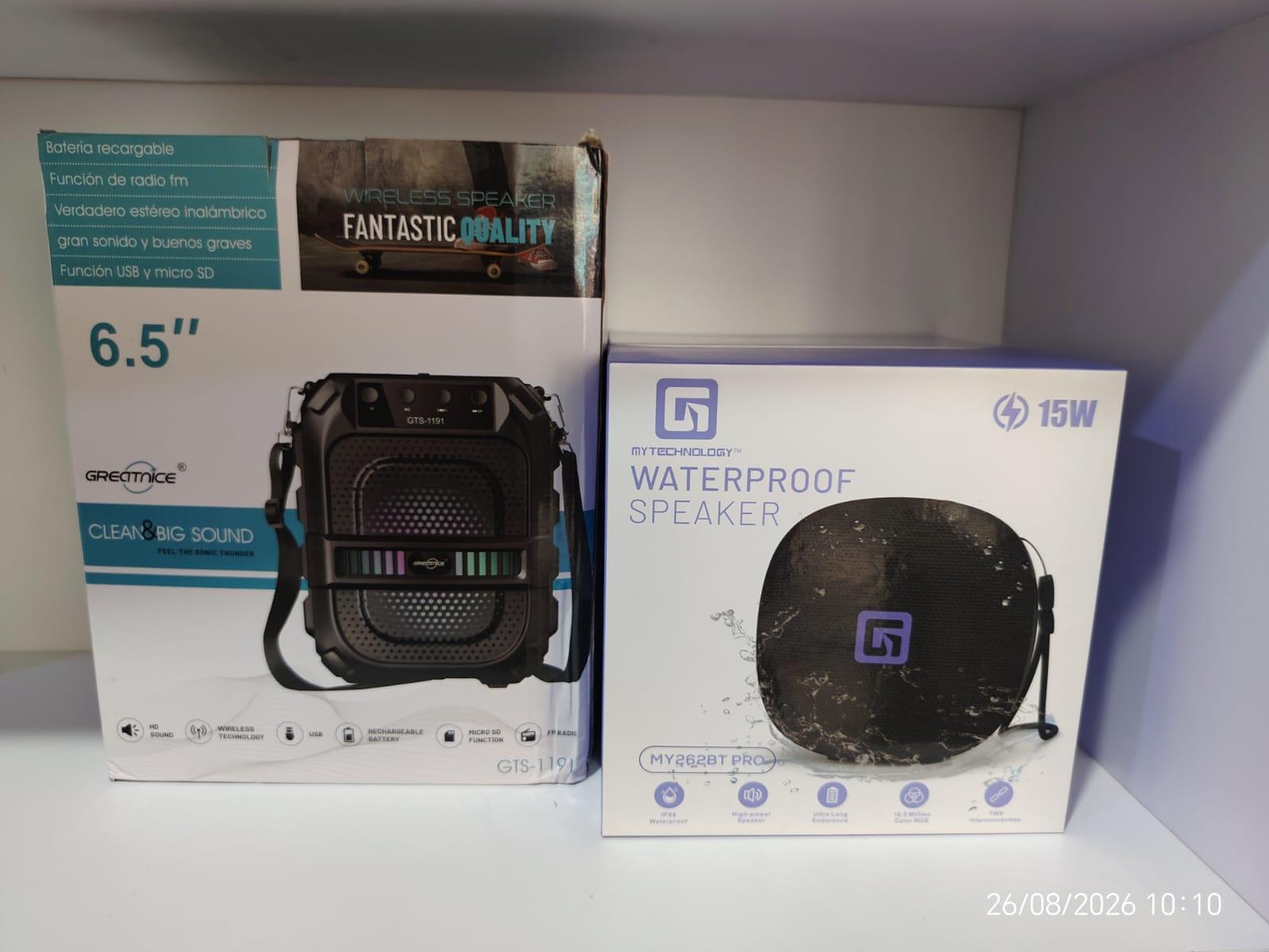 Parlante Resistente al Agua MyTechnology MY262BT Pro 15W